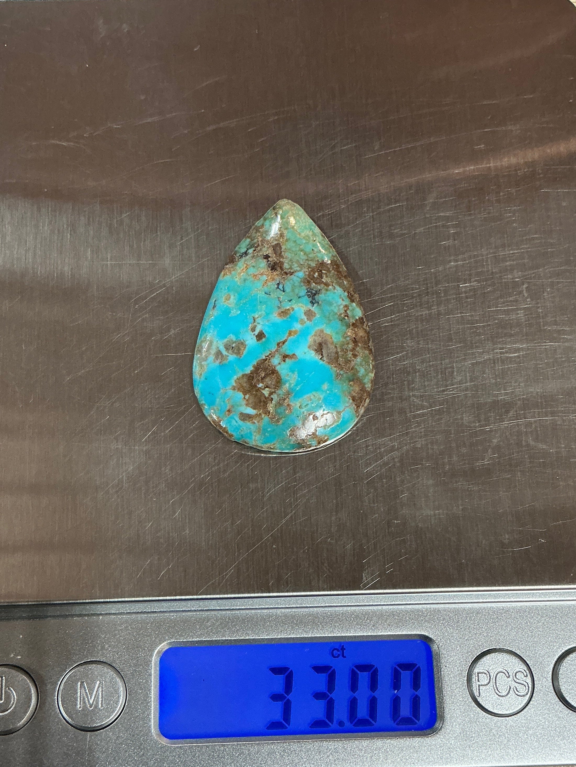 AJAX Turquoise Cabochons ~32 CARATS. LOT 8. $32