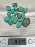 Genuine Turquoise Cabochons. ~100 Cts. $69.