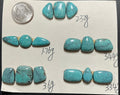 Turquoise Cabochons Card Set. Lot 49. $144.