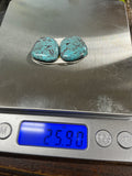 Matching Egyptian Turquoise Cabs. ~25 Carats. $75.
