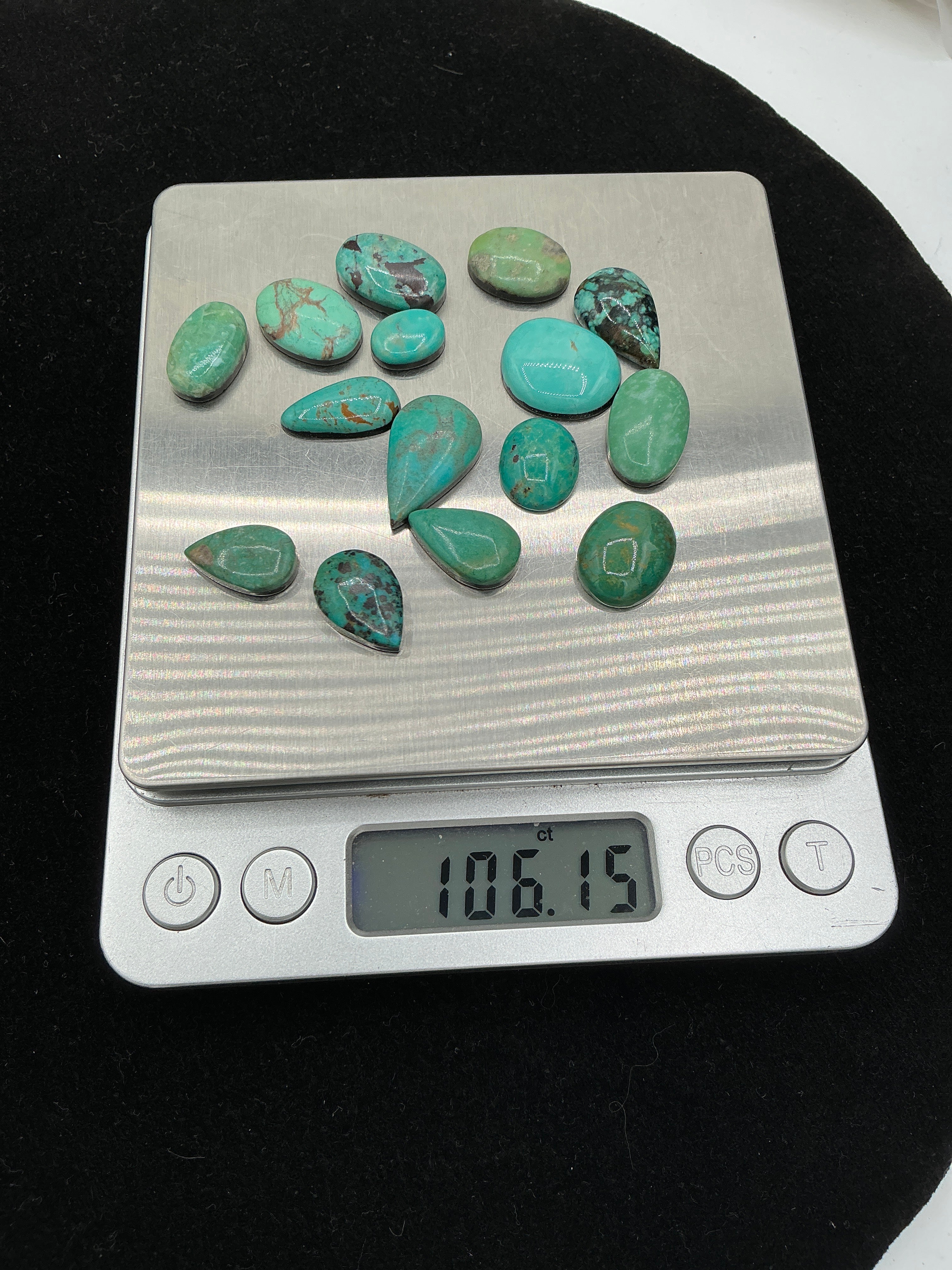 Genuine Turquoise Cabochons. ~100 Cts. $69.