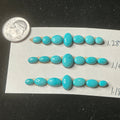 Sleeping Beauty Turquoise Cabochons Card Set. Lot 86.$40.