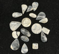 White Buffalo Cabochons Lot. ~133Carats. $. Lot 4