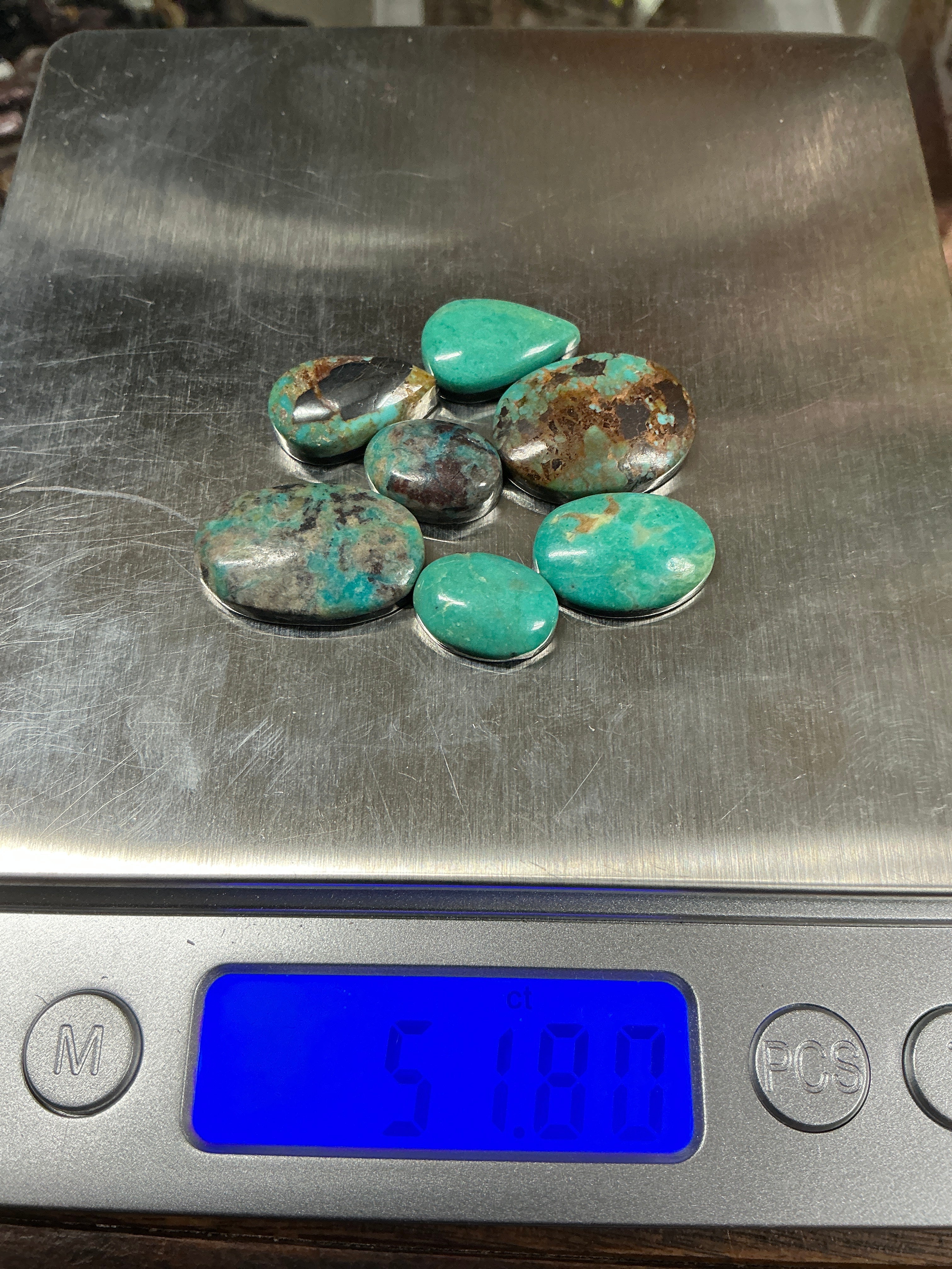 American Turquoise Lot2. ~50 Carats. $50.