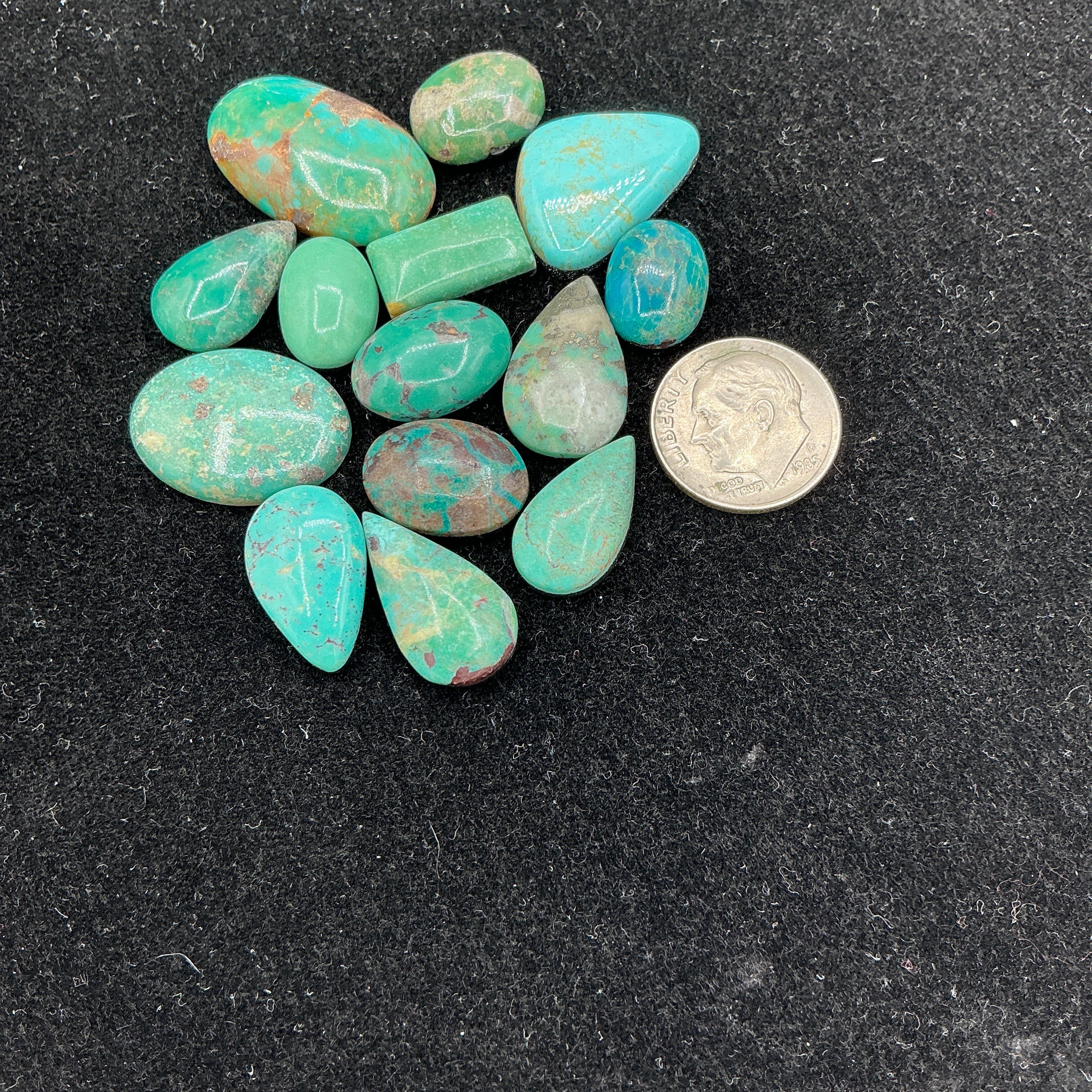 Genuine Turquoise Cabochons. ~100 Cts. $69.