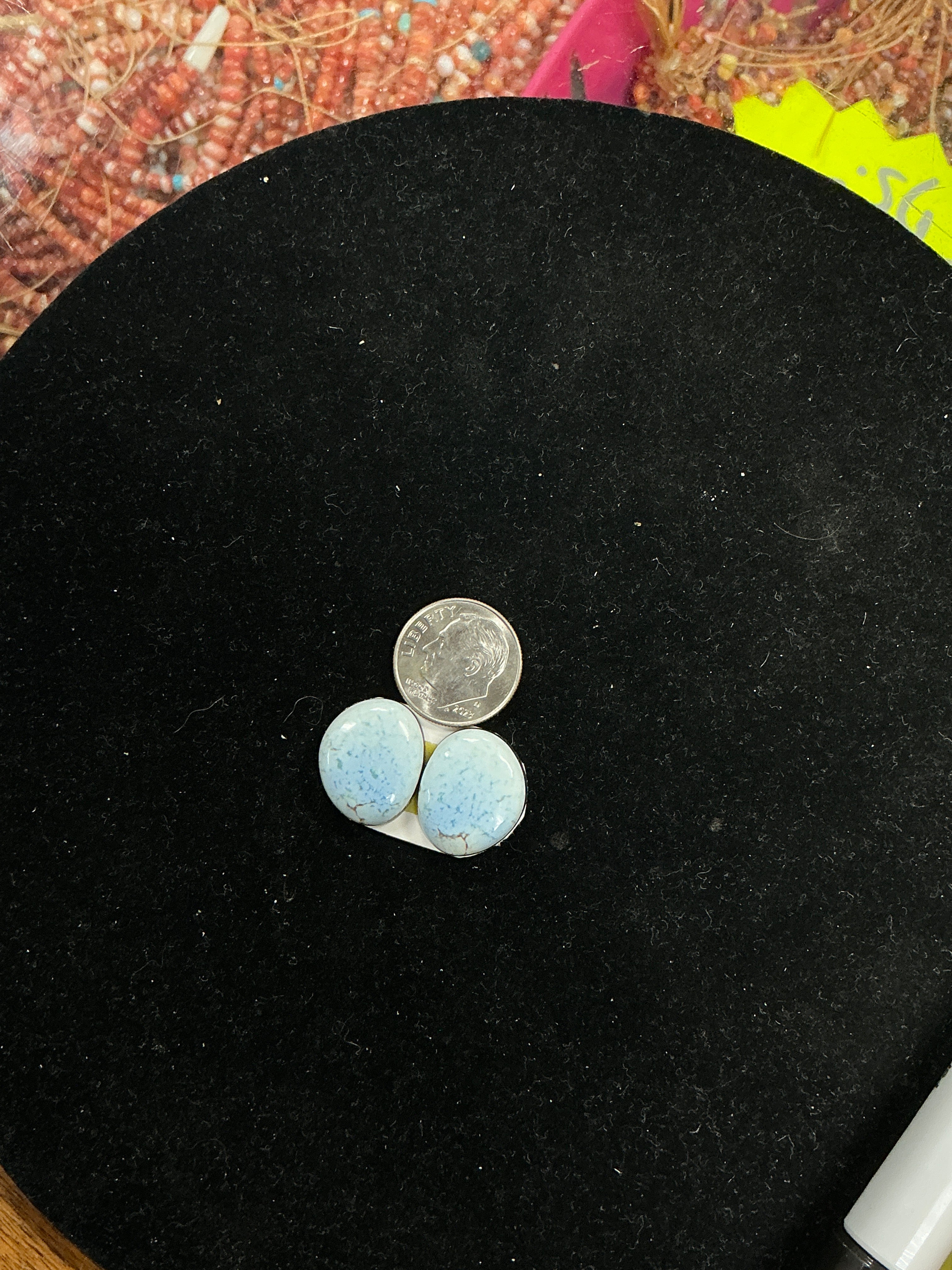 14 Carat Natural Golden Hills Matched Set. $56. Lot 9