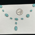 White Water Turquoise Cabochon Card. Lot 1. $41.
