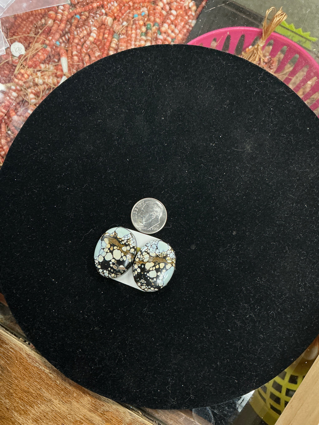 41 Carat Natural Golden Hills Matched Set. $166. Lot 5