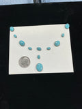 White Water Turquoise Cabochon Card. Lot 2. $50.