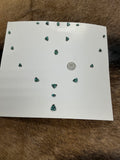 Turquoise Cabochons Card Set. Lot 14. $54.
