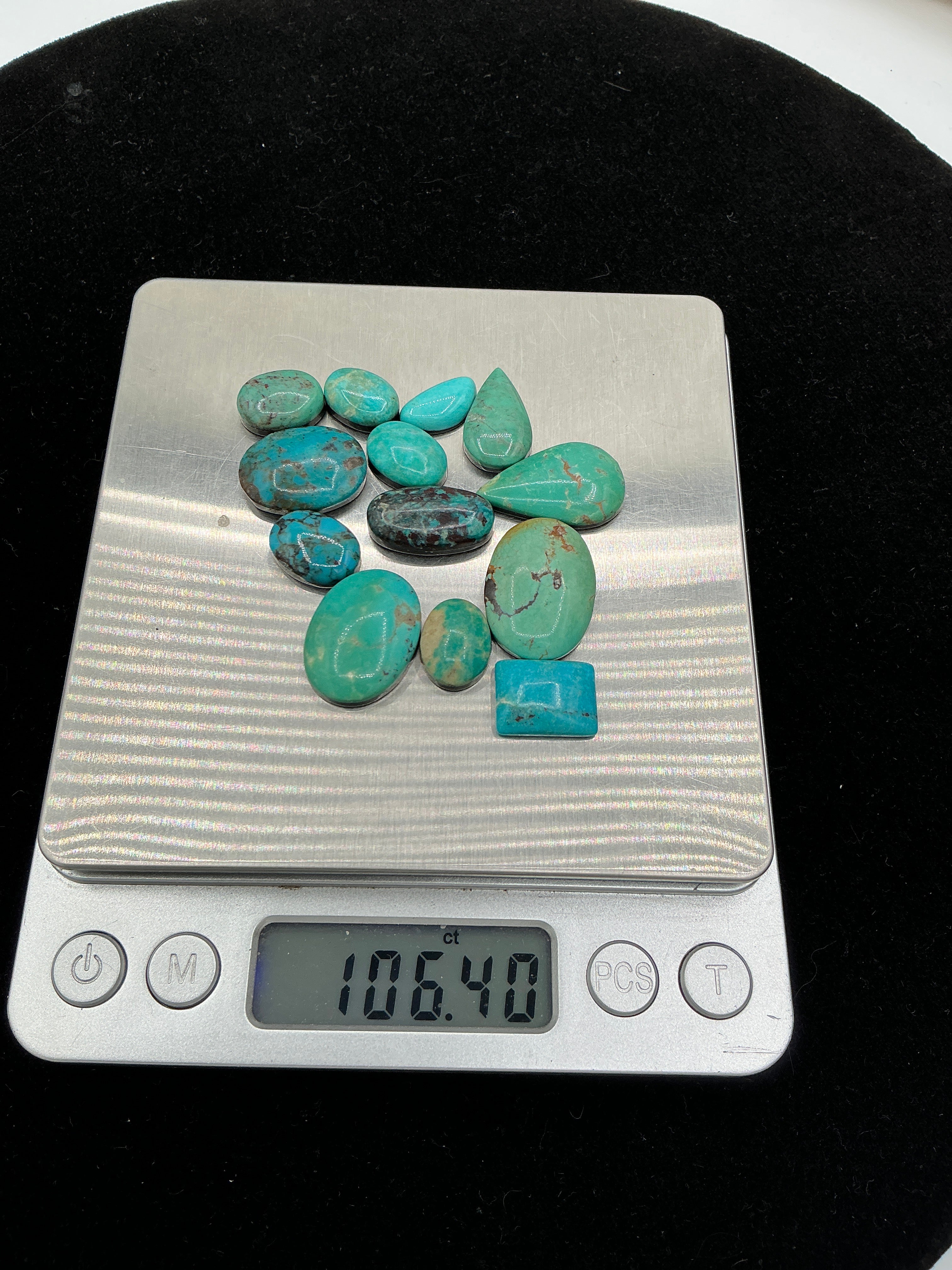 Genuine Turquoise Cabochons. ~100 Cts. $69.