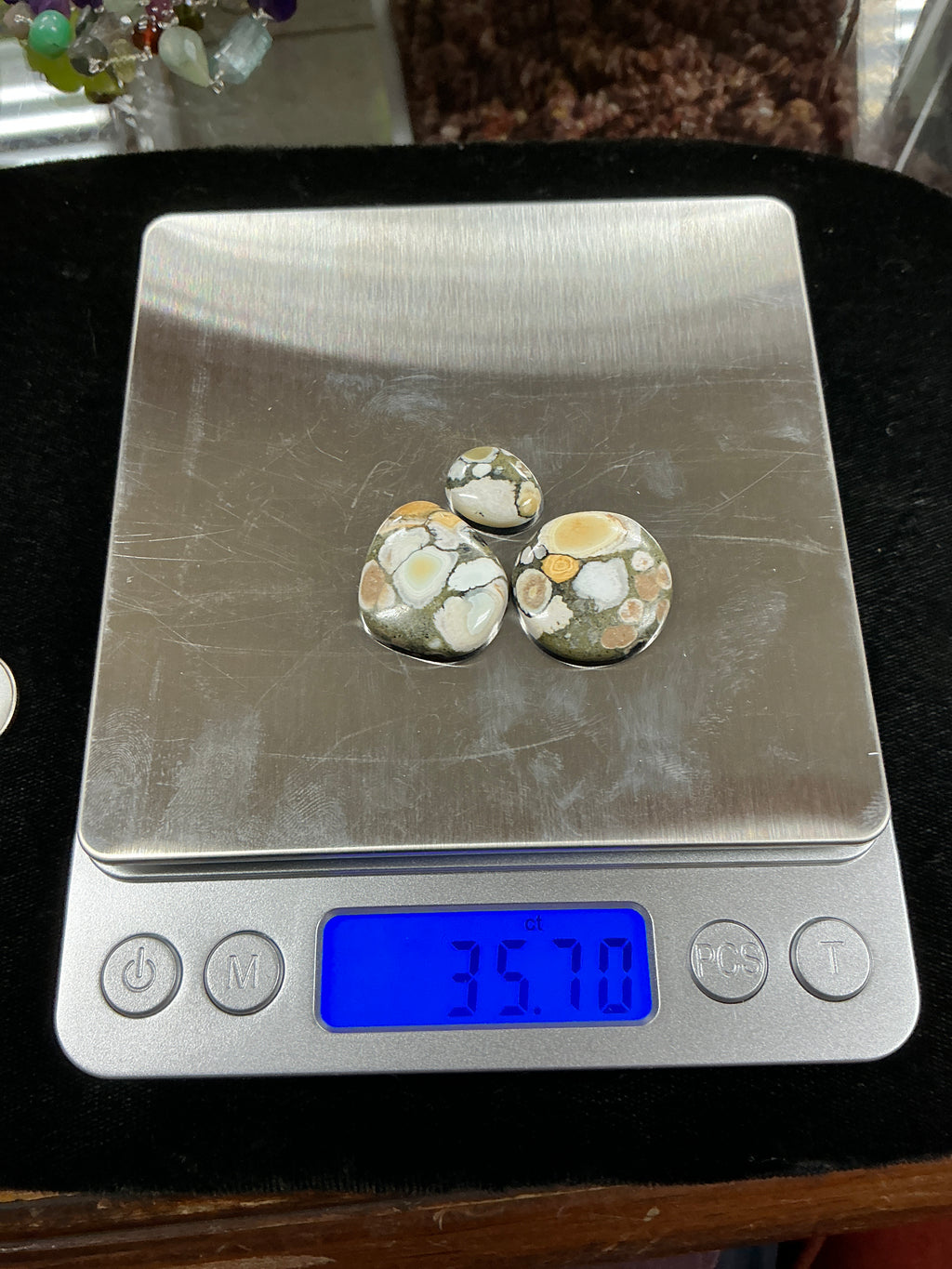 Kazakhstan Variscite Lot 8. 54 Carats. $108.