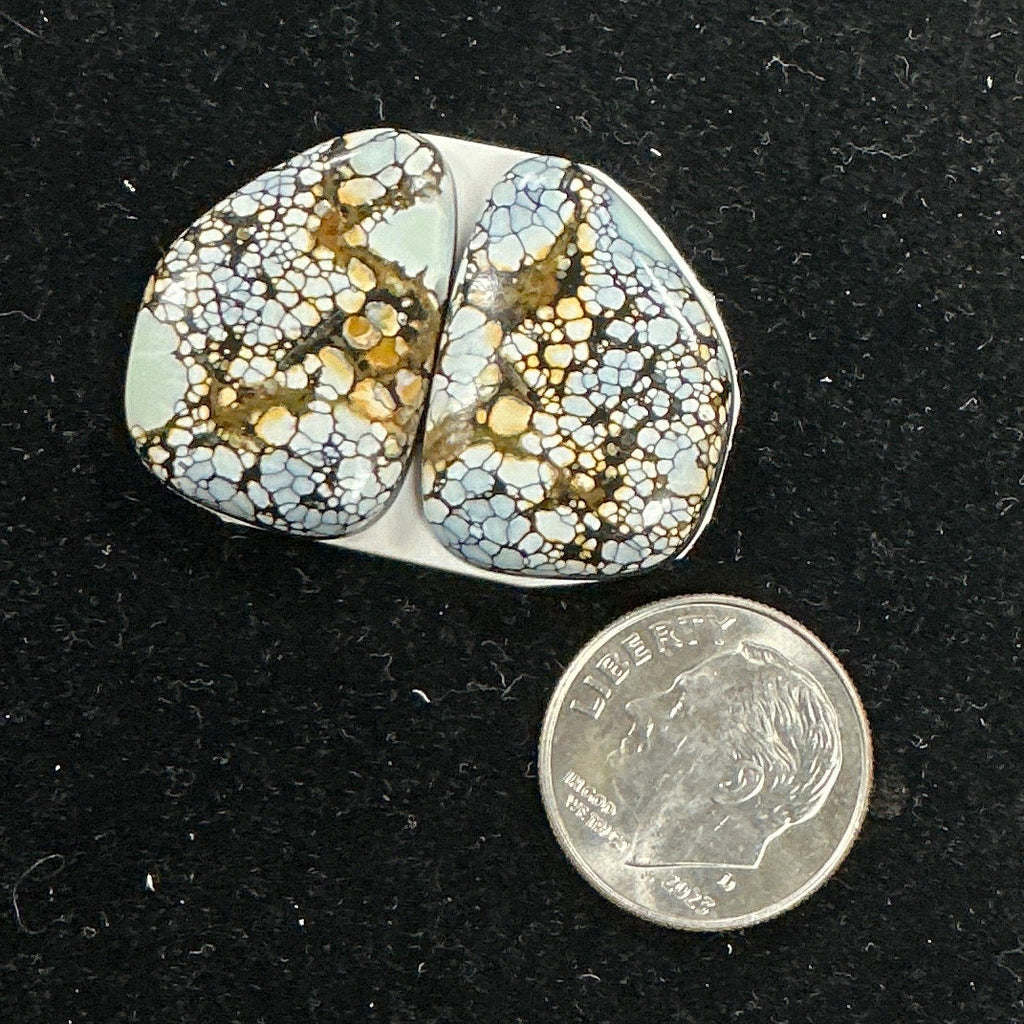 27 Carat Natural Golden Hills Matched Set. $110. Lot 4