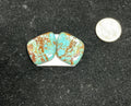 Fine #8 Paired Turquoise Cabochons. Set of 2. Lot 1.~28cts.  $84.