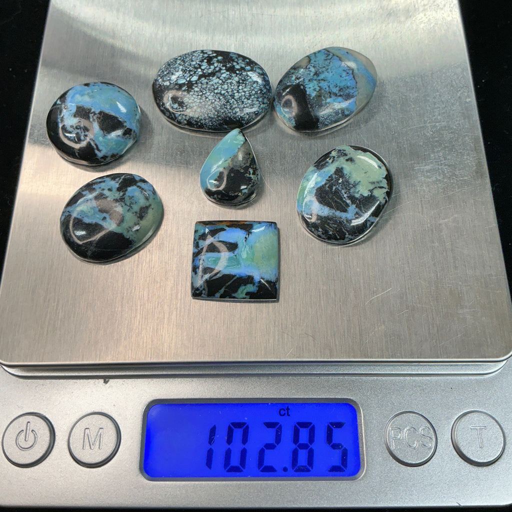 Golden Hills Turquoise. Over 100 cts. $95.