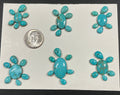 Turquoise Cabochons Card Set. Lot 47.$110.