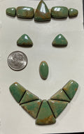 Turquoise Cabochons Card Set. Lot 51. $210.