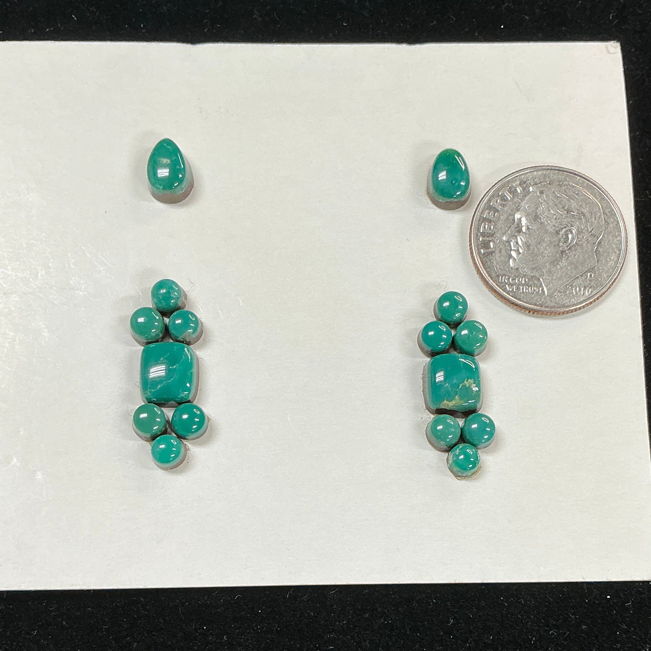 Turquoise Card. ~9 cts. $35.