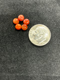 5mm Round Spiny Cabochons Lot of 5. $6.25.