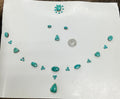 Turquoise Cabochons Card Set. Lot 19. $120.