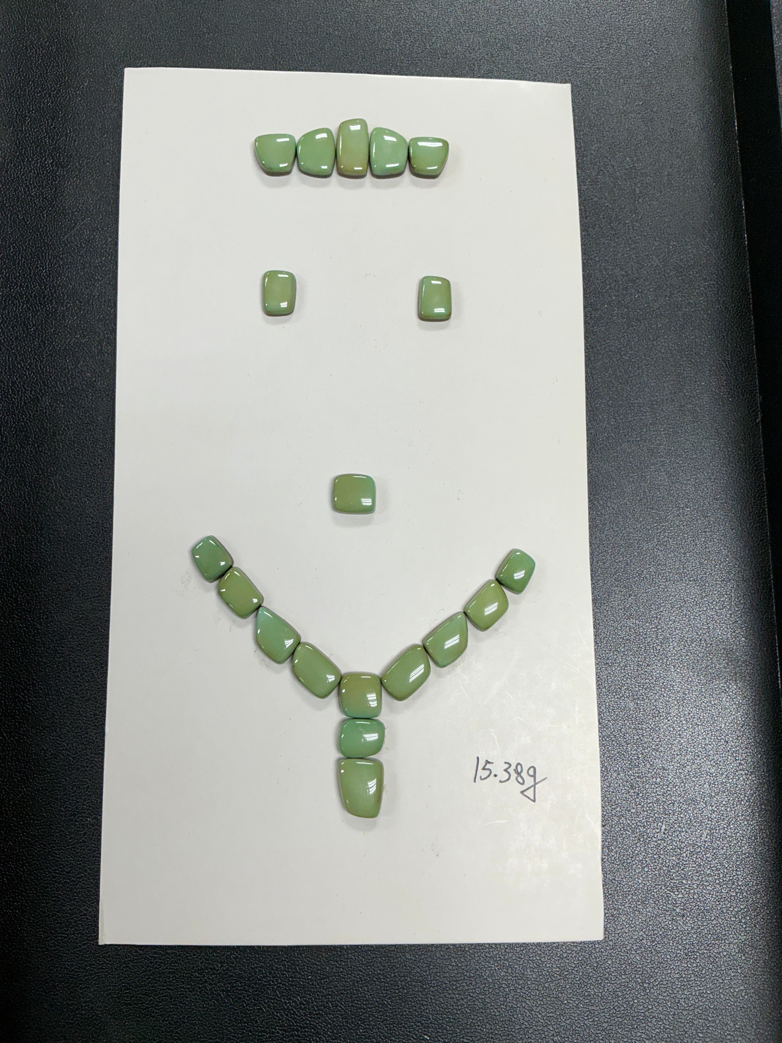 Turquoise Cabochons Card Set. Lot 1. $153.