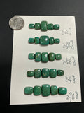 Turquoise Cabochons Card Set. Lot 44.$120.
