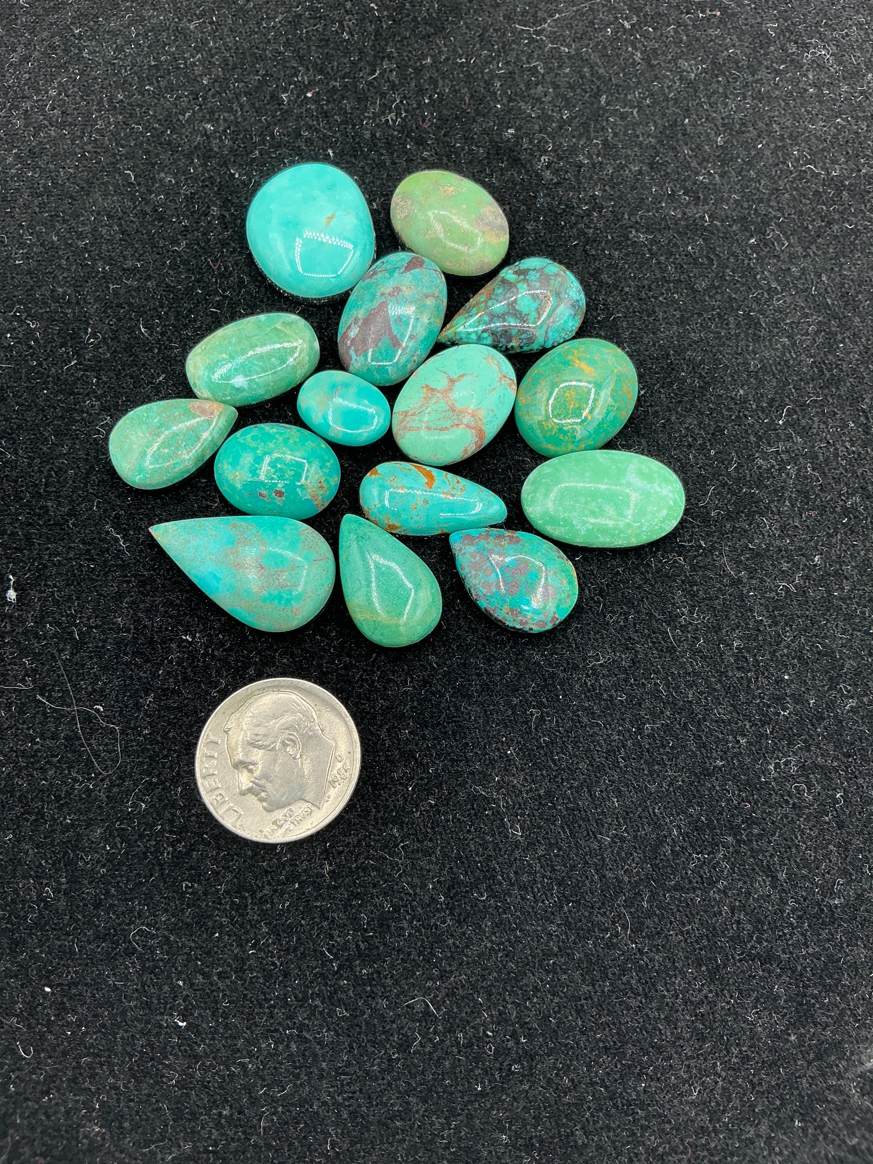 Genuine Turquoise Cabochons. ~100 Cts. $69.