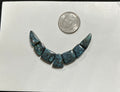 Turquoise Cabochons Card Set. Lot 73.$67.50