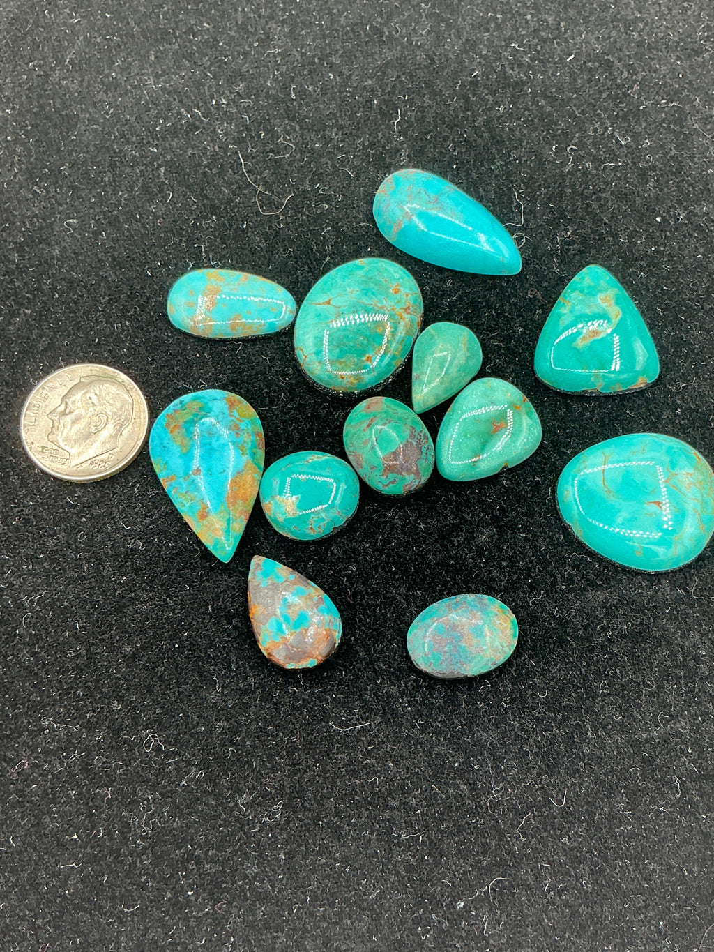 Genuine Turquoise Cabochons. ~100 Cts. $69.