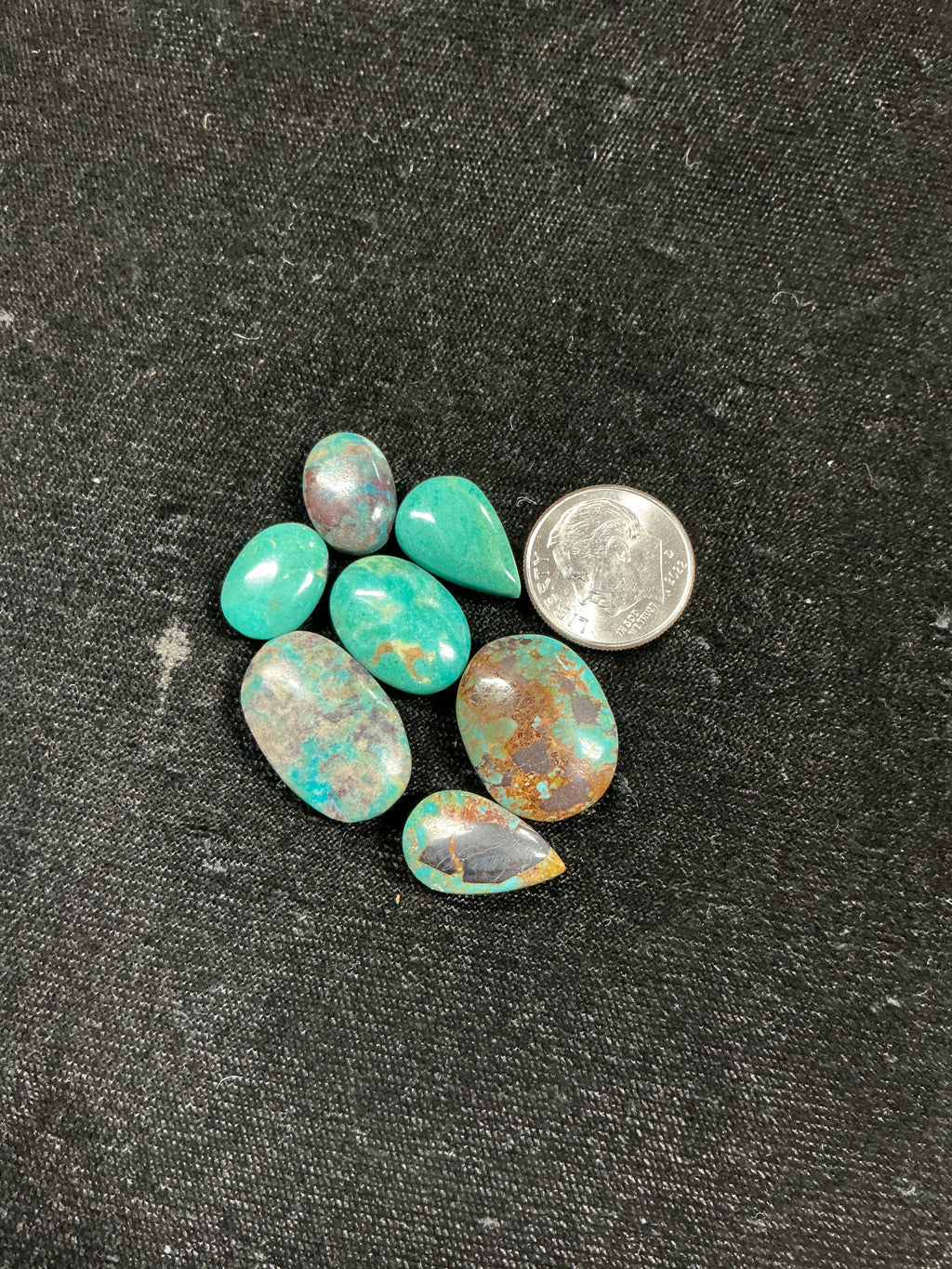 American Turquoise Lot2. ~50 Carats. $50.