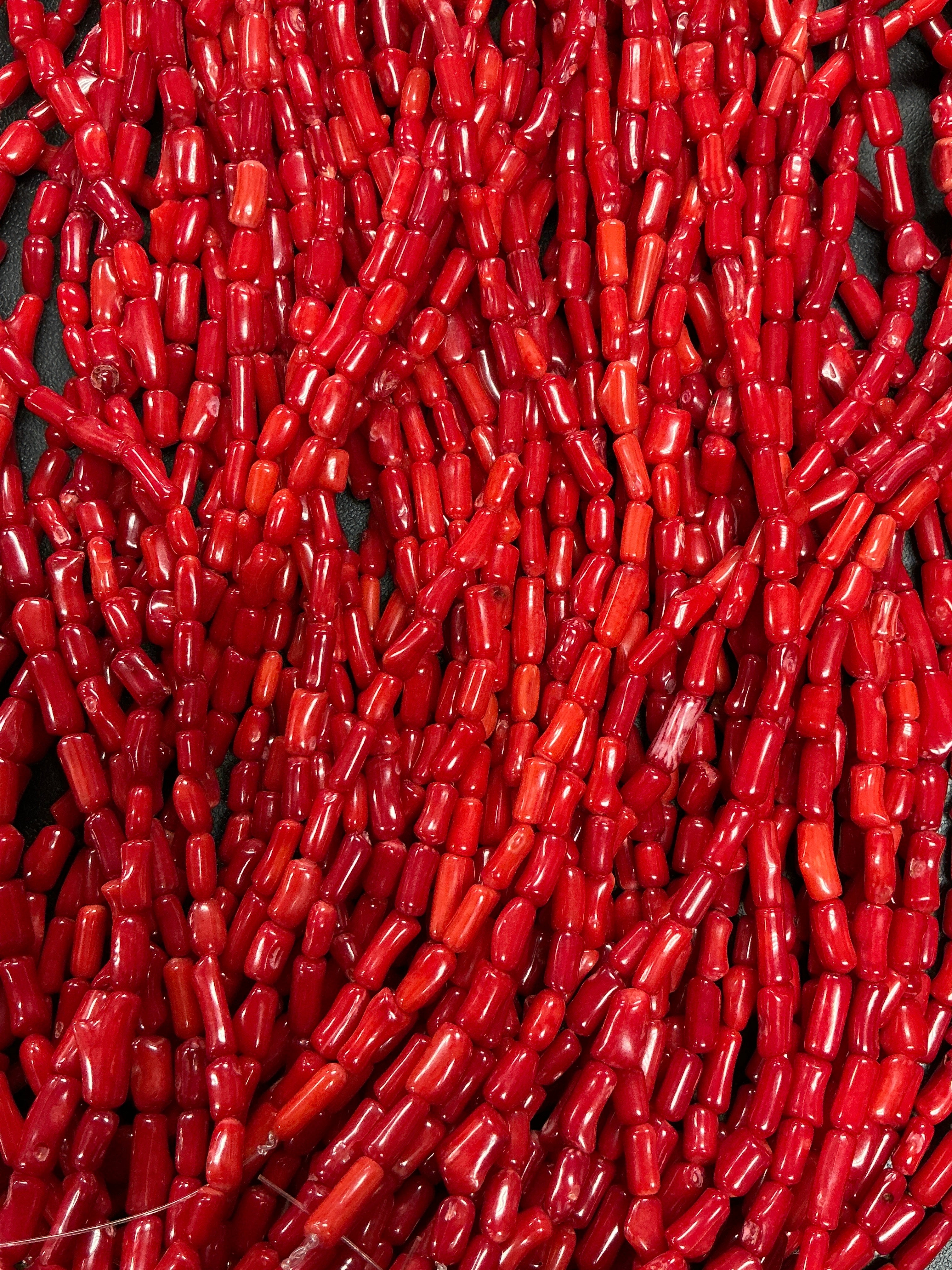 16” Strand of Dyed Coral. $9.