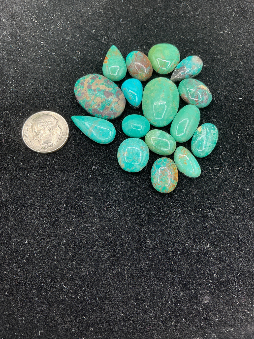 Genuine Turquoise Cabochons. ~100 Cts. $69.