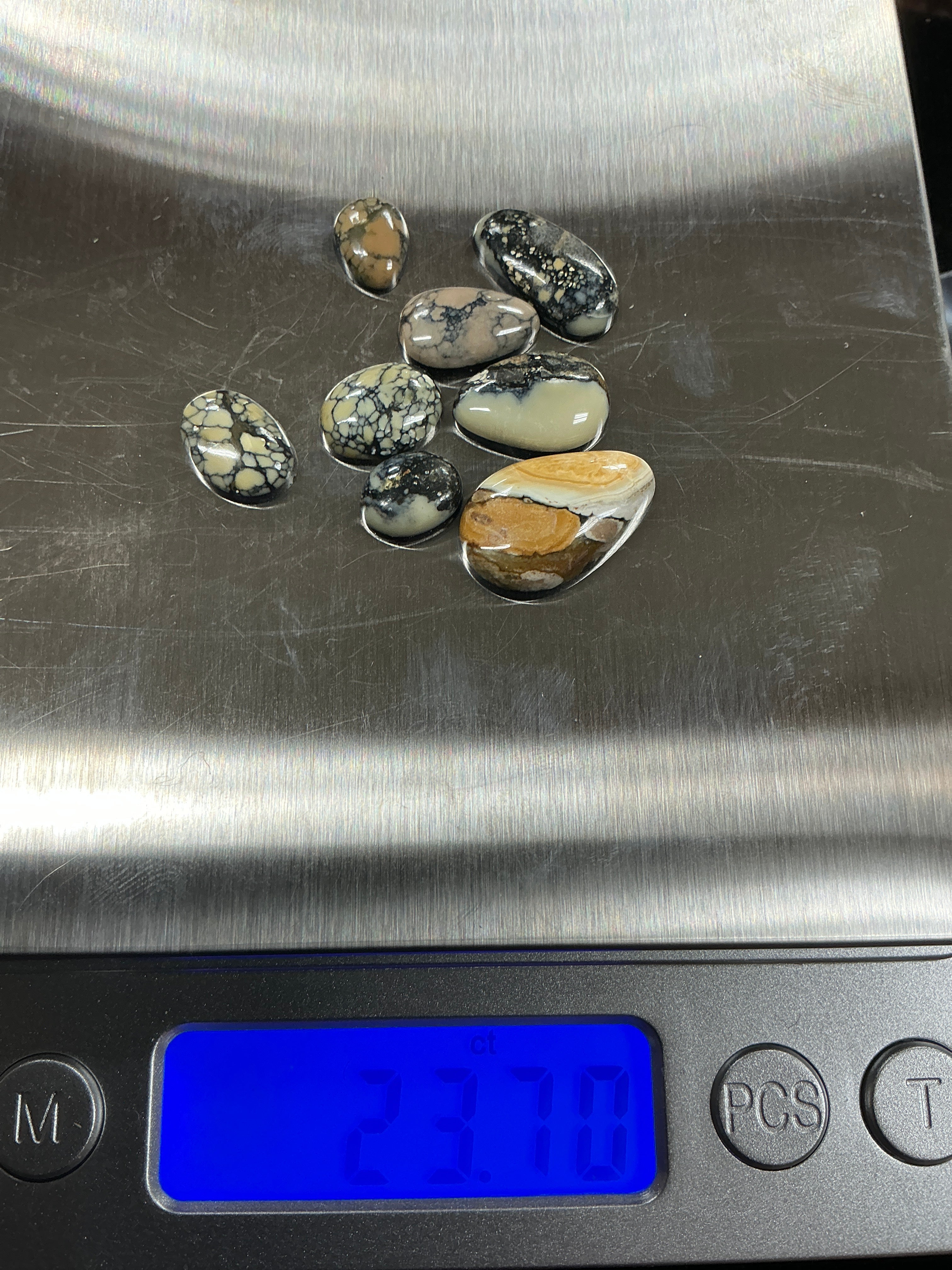 Kazakhstan Variscite Lot 9. 23 Carats. $46.