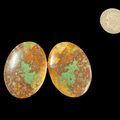 BLACK JACK TURQUOISE CABOCHONS. LOT 9. ~ Carats. $