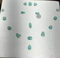 Turquoise Cabochons Card Set. Lot 20. $168.