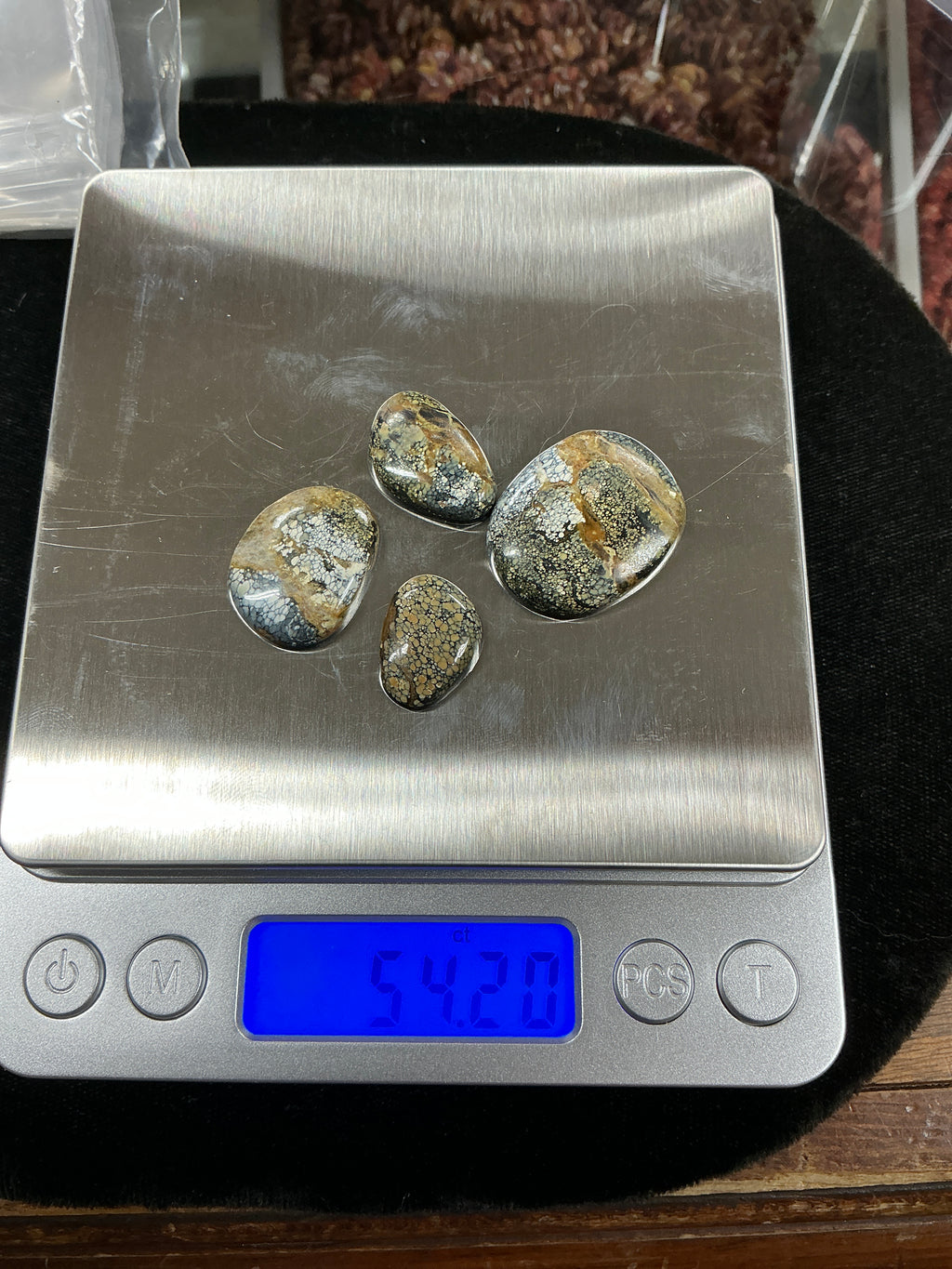 Kazakhstan Variscite Lot 3. 54 Carats. $108.