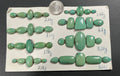 Turquoise Cabochons Card Set. Lot 43. $279.