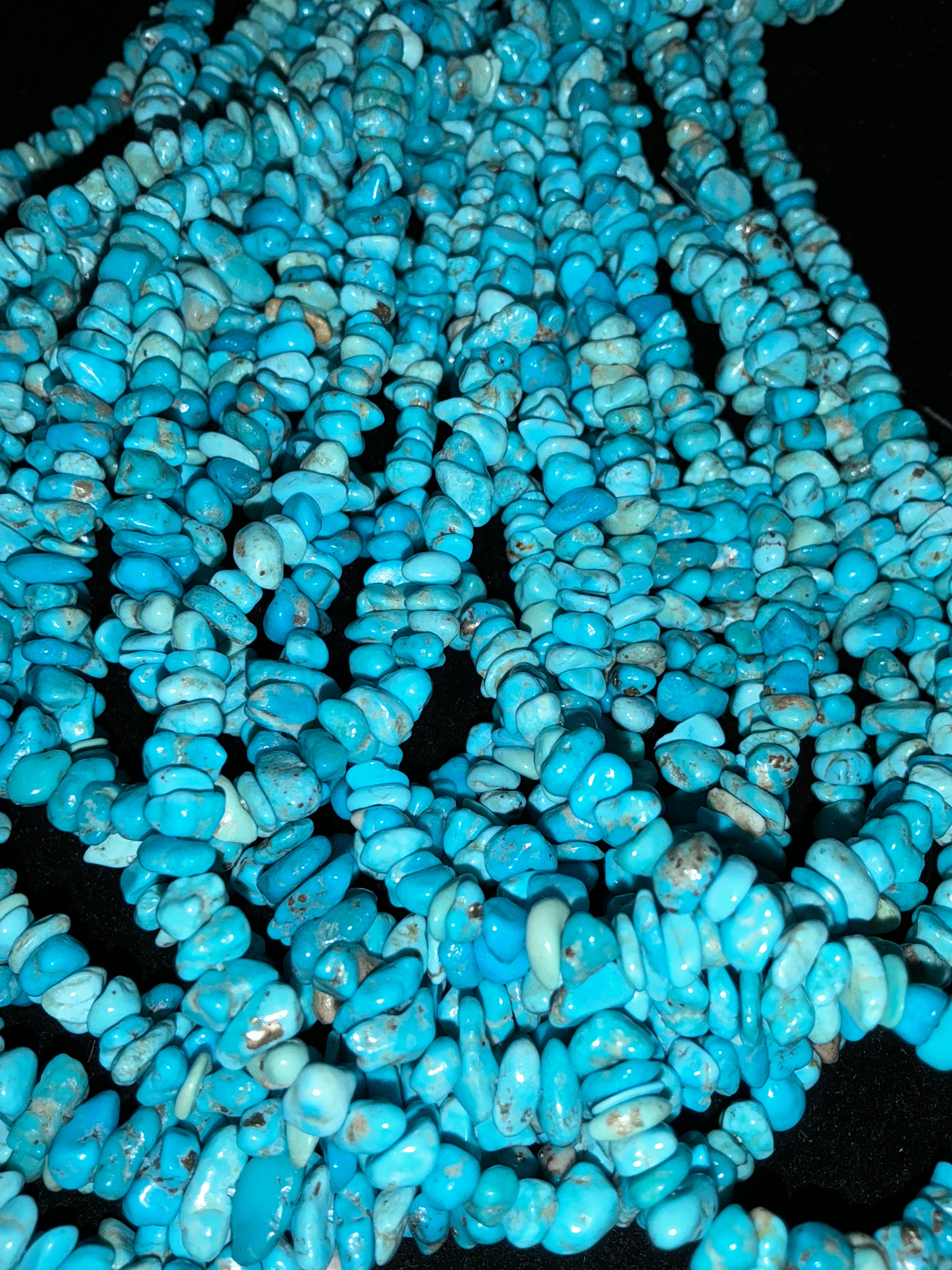 16” Strand of Turquoise Beads.$24.