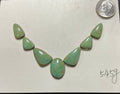 Turquoise Cabochons Card Set. Lot 50.$54.