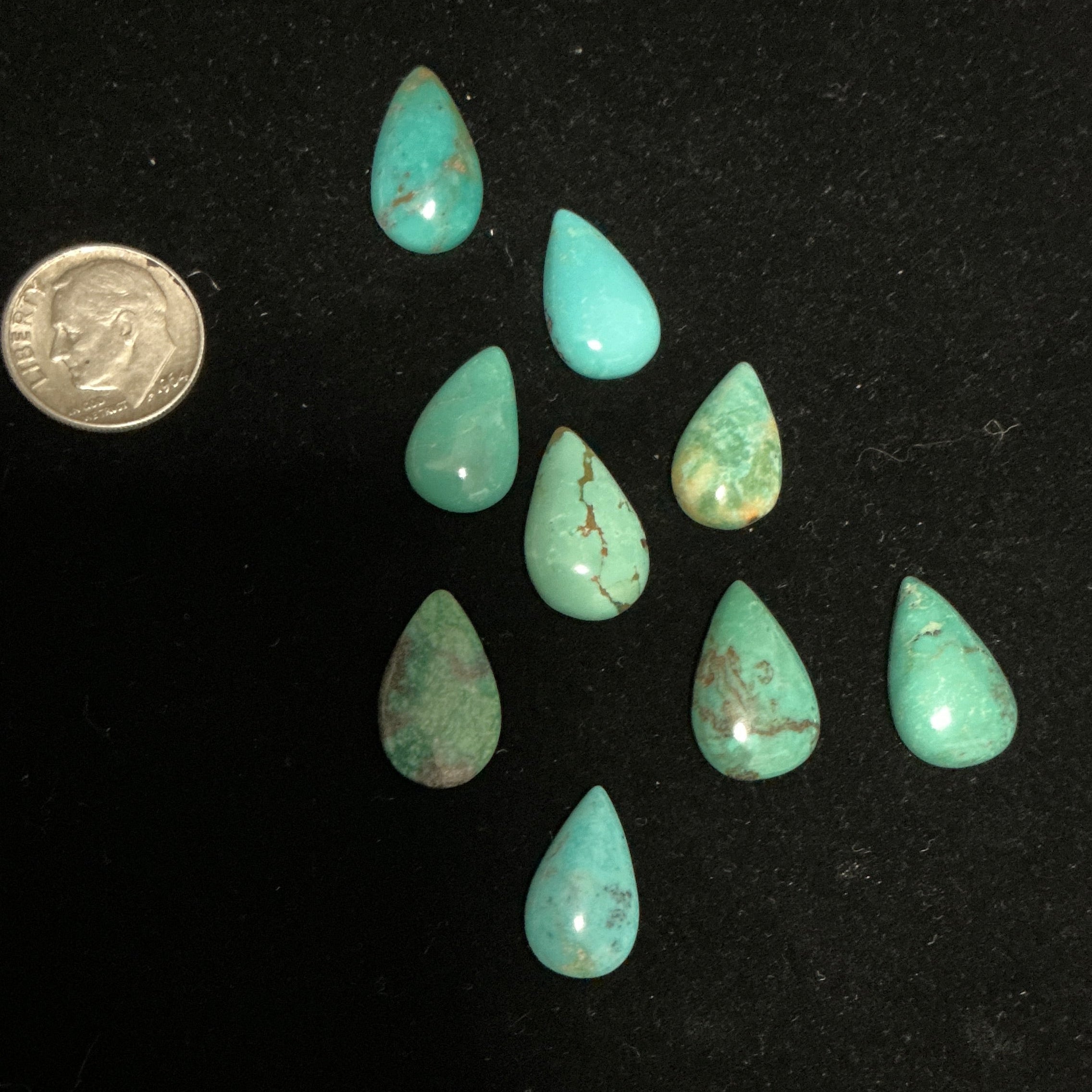 50 CTS Pear Shaped Cabochons.Lot 5