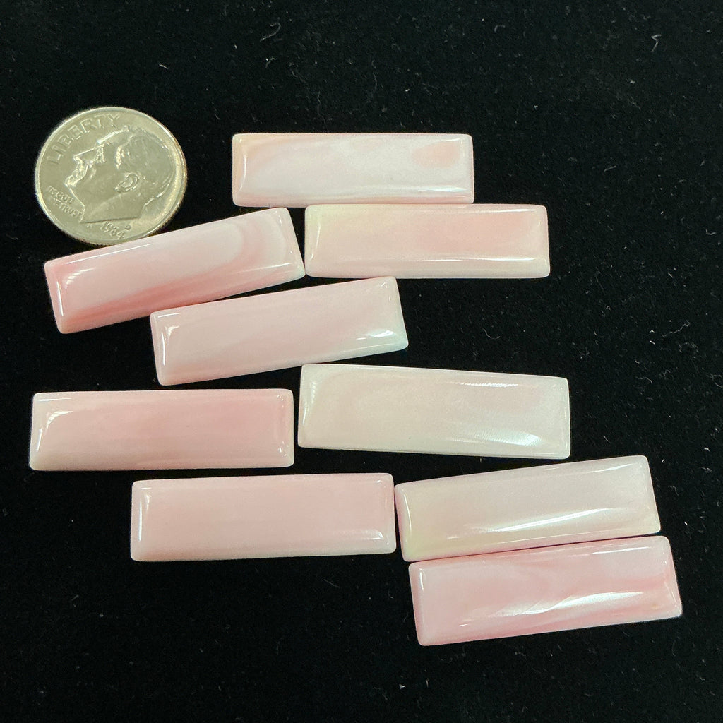 100 CTS PINK CONCH CABOCHONS Lot 2