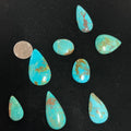 AJAX Turquoise Cabochons ~132 CARATS. LOT 5. $120