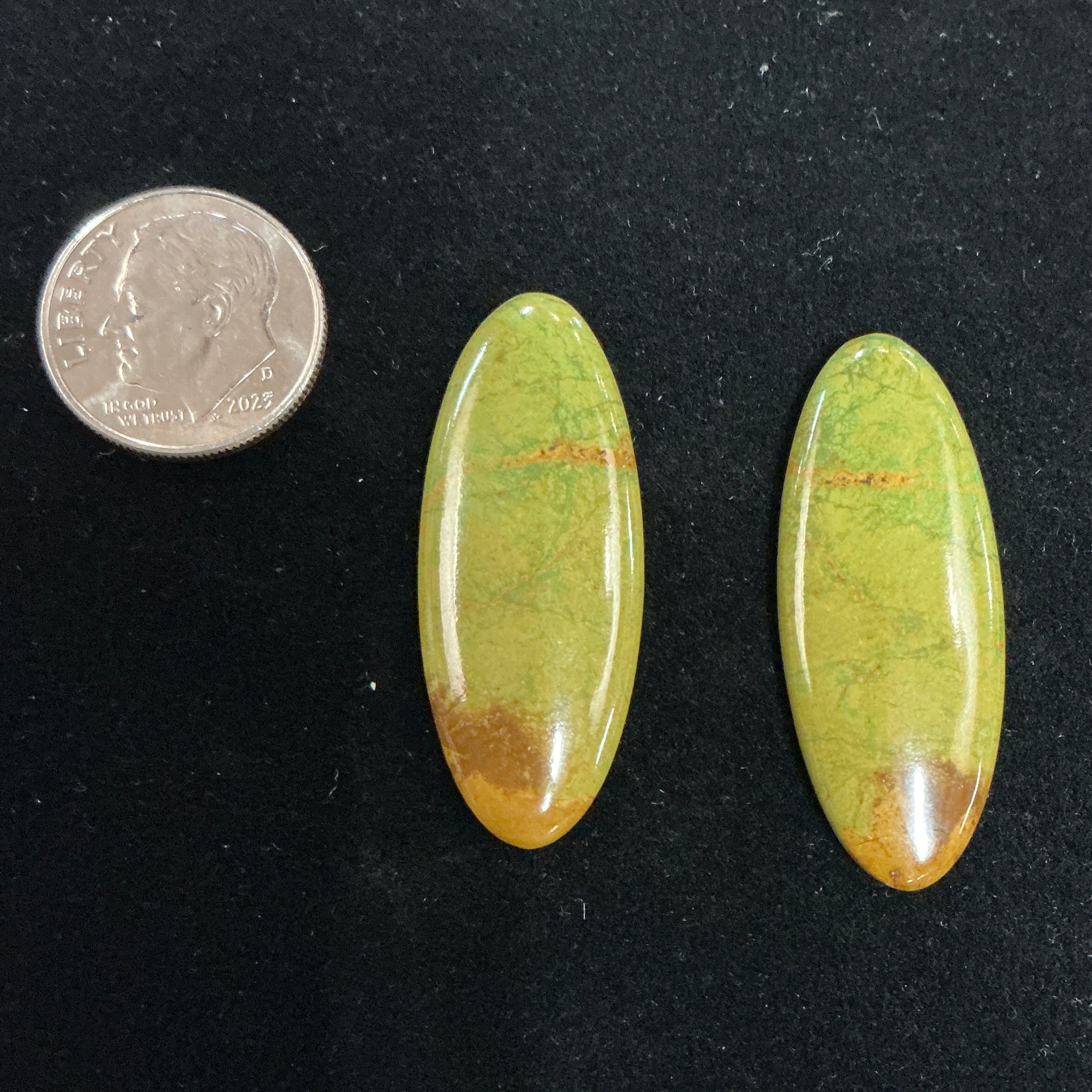 King Manassa Turquoise Cabochons. 32 Carats. Lot 1. $48