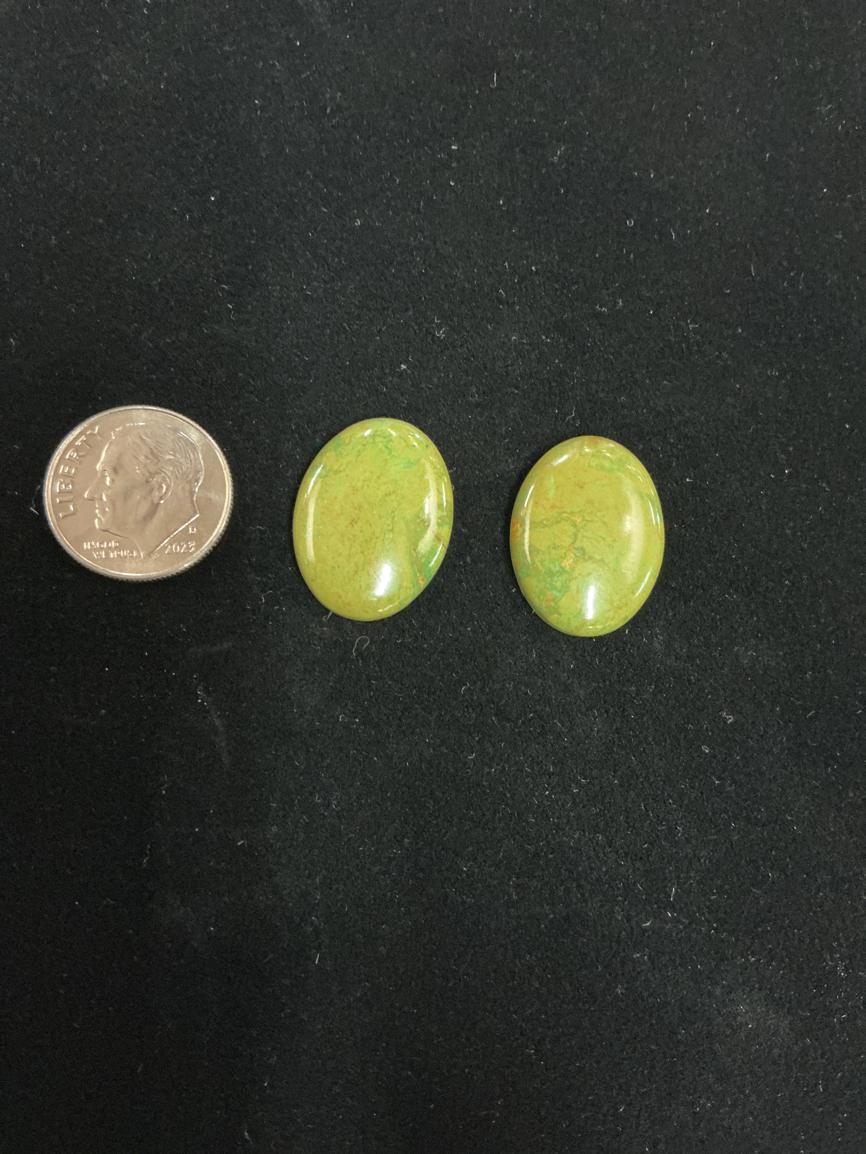 King Manassa Turquoise Cabochons. ~32 Carats. Lot 6. $48