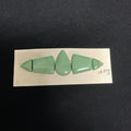 Variscite Cabochon Card. Lot 24