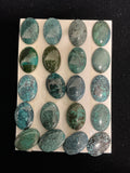 Turquoise Cabochon Card. Lot 32
