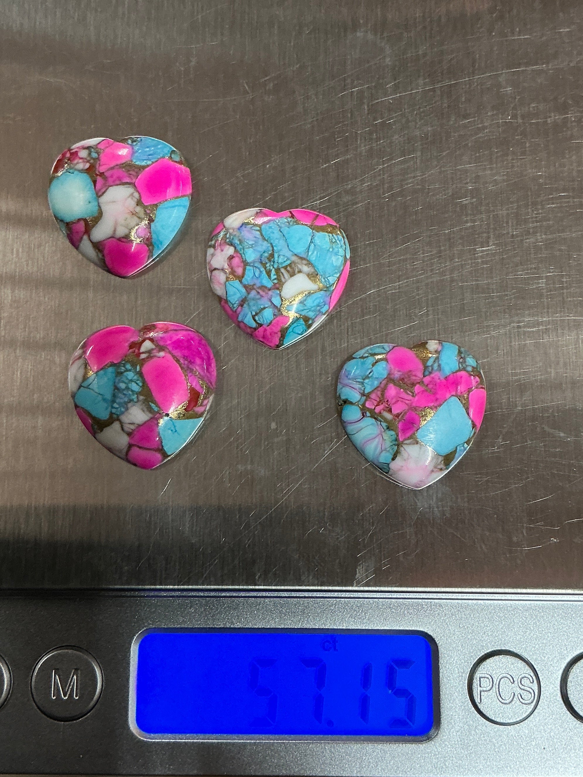 58 CARATS COTTON CANDY STONE Lot 2