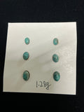 Turquoise Cabochon Card. Lot 16