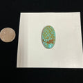 # 8 TURQUOISE ~17 CARATS CABOCHON CARD. LOT 6. $45