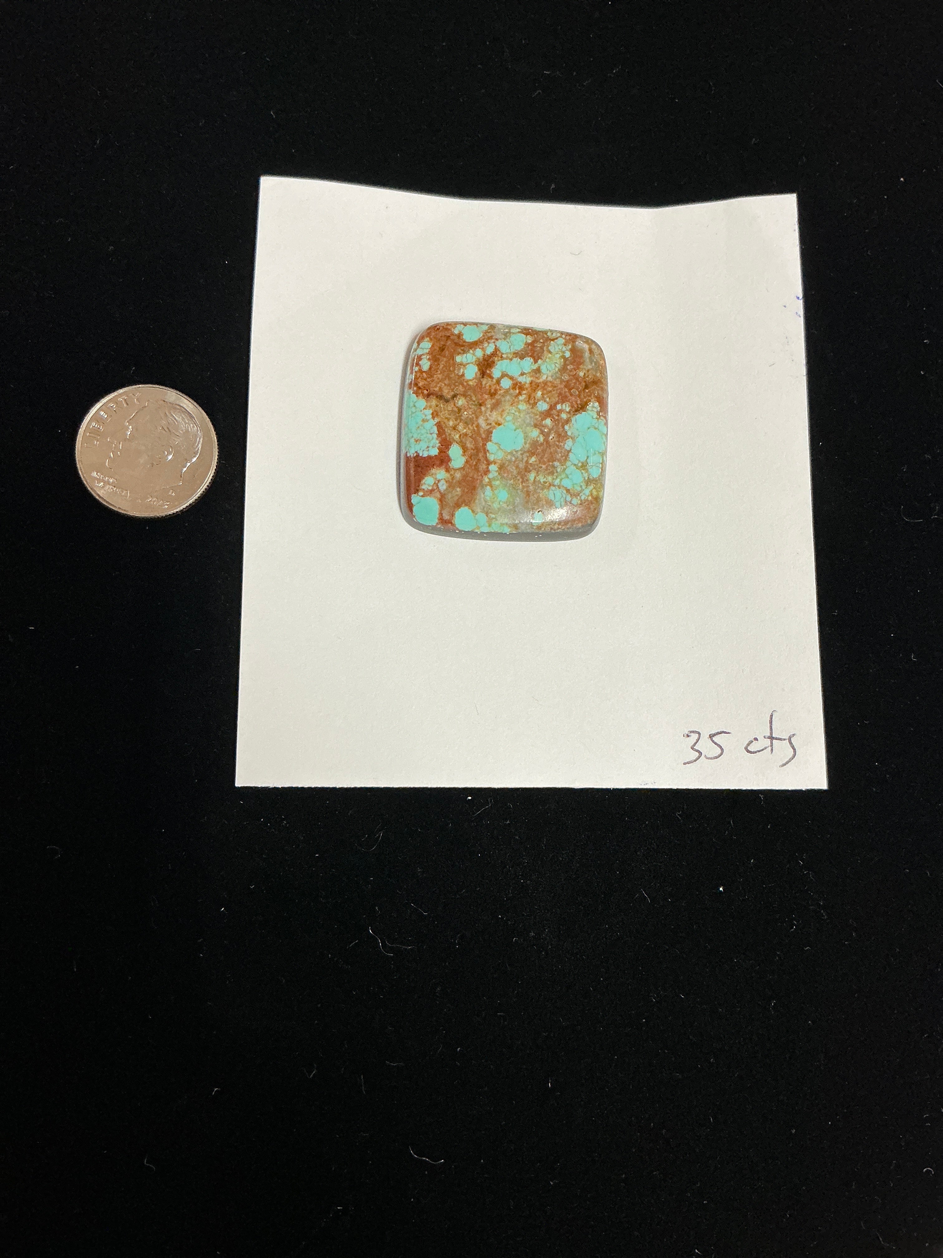 # 8 TURQUOISE ~35 CARATS CABOCHON . LOT 3. $70.